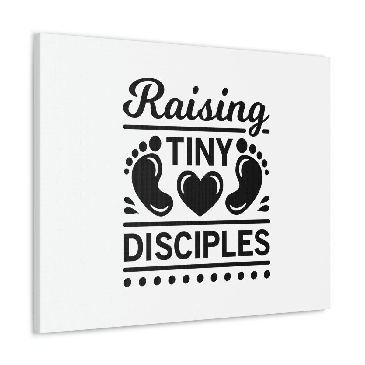 Scripture Walls Raising Tiny Disciples 1 Corinthians 11:1 Christian Wall Art Bible Verse Print Ready to Hang Unframed-Express Your Love Gifts