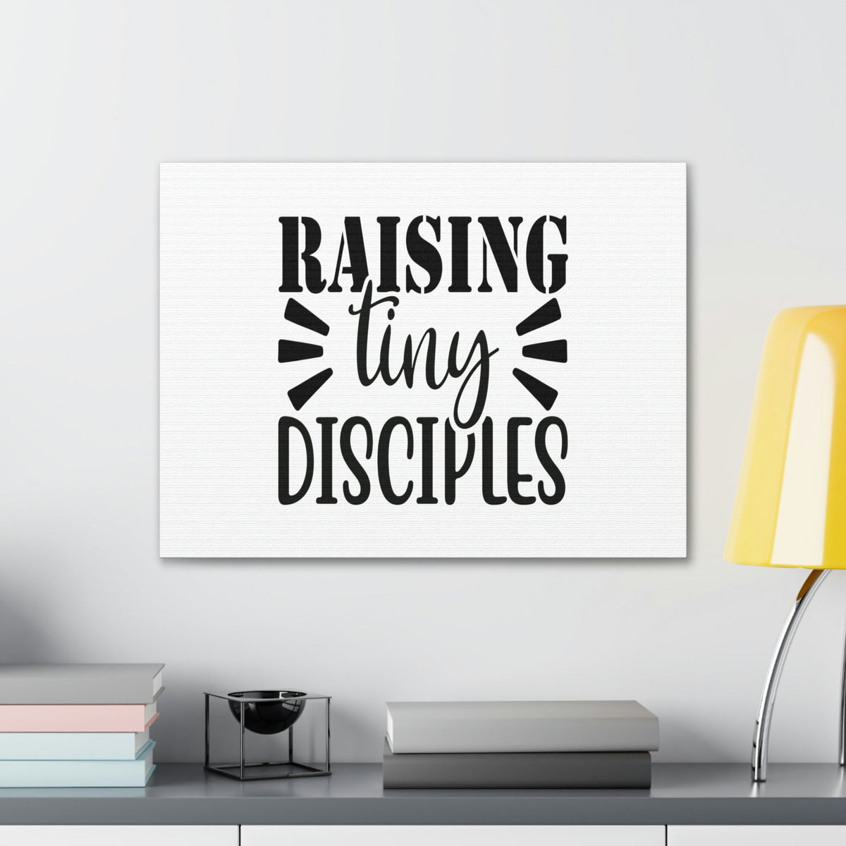 Scripture Walls Raising Tiny Disciples 2 Timothy 2:2 Christian Wall Art Bible Verse Print Ready to Hang Unframed-Express Your Love Gifts