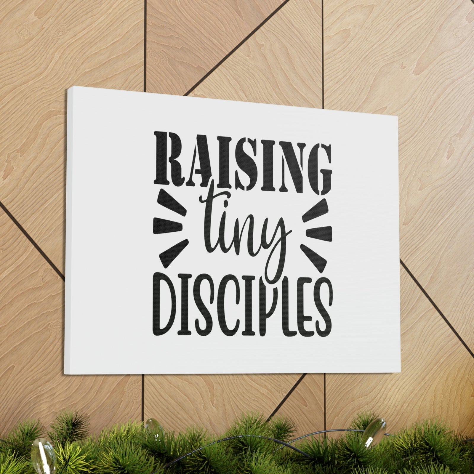 Scripture Walls Raising Tiny Disciples 2 Timothy 2:2 Christian Wall Art Bible Verse Print Ready to Hang Unframed-Express Your Love Gifts