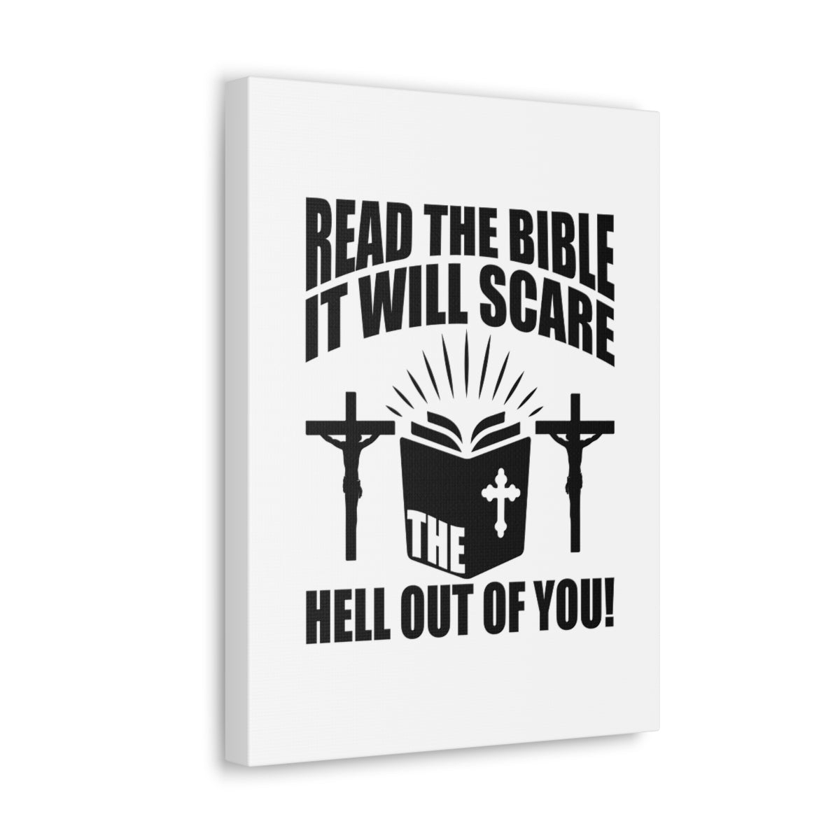 Scripture Walls Read The Bible 2 Timothy 3:16 Cross Christian Wall Art Bible Verse Print Ready to Hang Unframed-Express Your Love Gifts