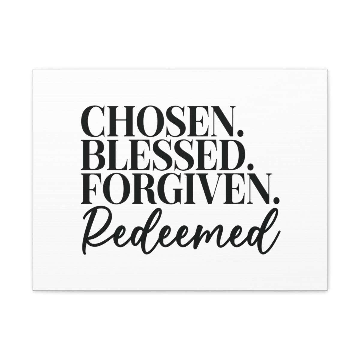 Scripture Walls Redeemed John 15:16 Christian Wall Art Bible Verse Print Ready to Hang Unframed-Express Your Love Gifts
