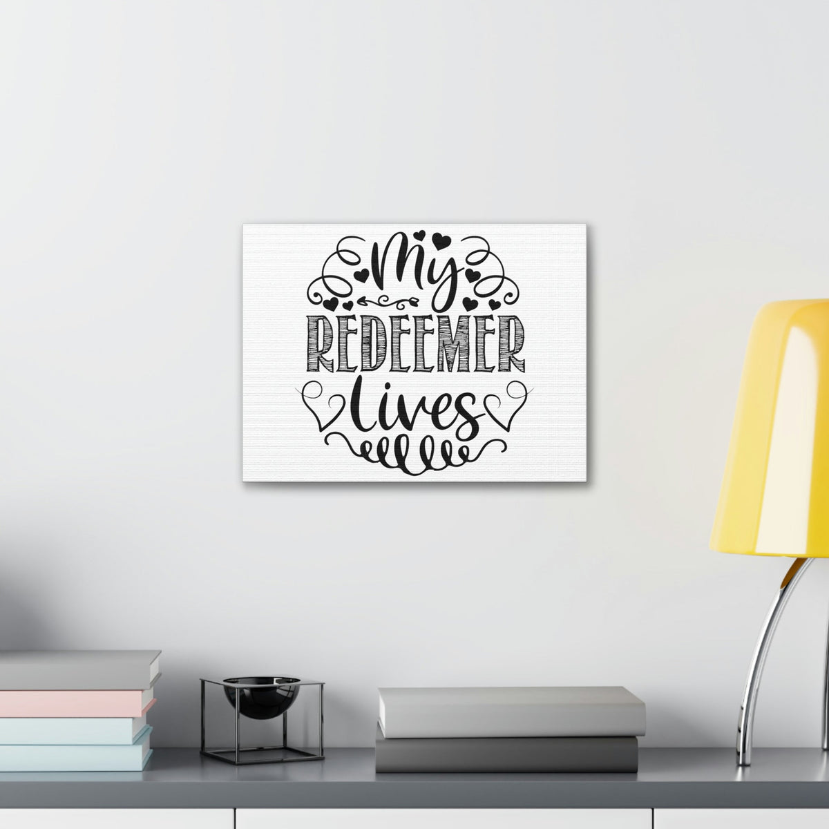 Scripture Walls Redeemer Lives Proverbs 19:25 Christian Wall Art Print Ready to Hang Unframed-Express Your Love Gifts