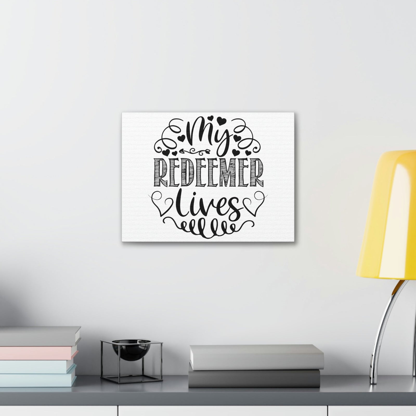 Scripture Walls Redeemer Lives Proverbs 19:25 Christian Wall Art Print Ready to Hang Unframed-Express Your Love Gifts