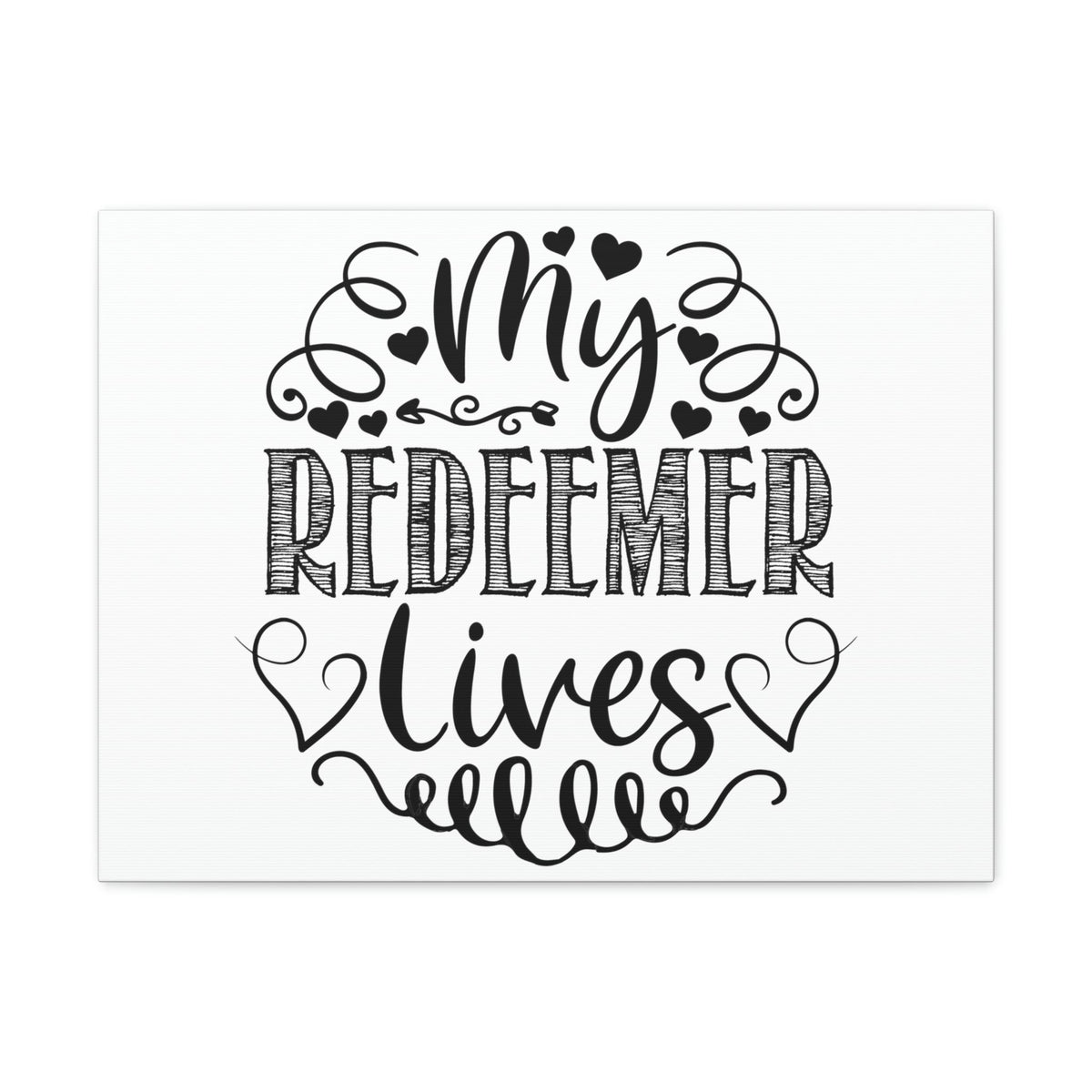 Scripture Walls Redeemer Lives Proverbs 19:25 Christian Wall Art Print Ready to Hang Unframed-Express Your Love Gifts