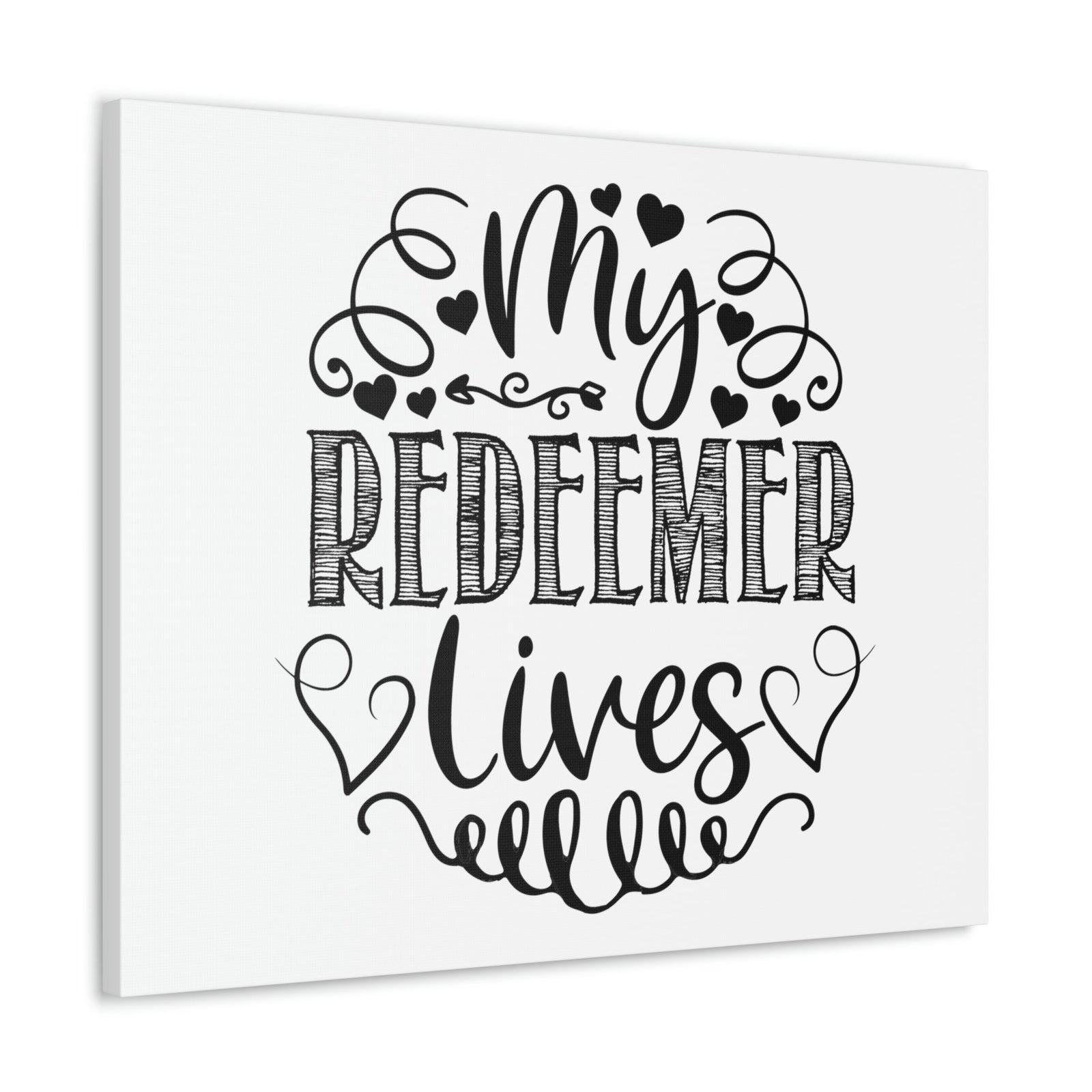 Scripture Walls Redeemer Lives Proverbs 19:25 Christian Wall Art Print Ready to Hang Unframed-Express Your Love Gifts