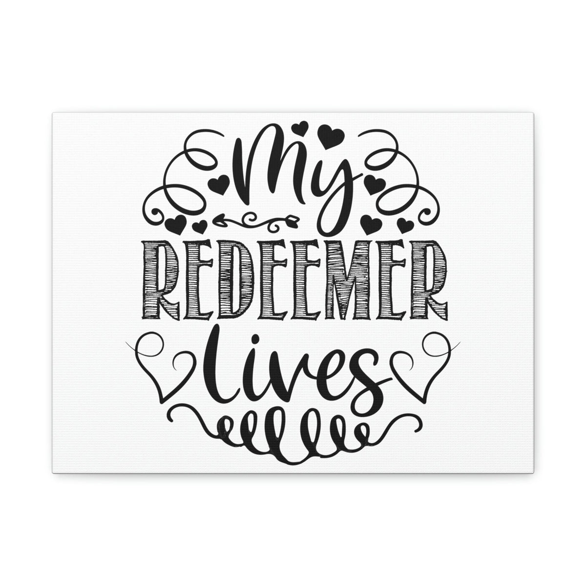 Scripture Walls Redeemer Lives Proverbs 19:25 Christian Wall Art Print Ready to Hang Unframed-Express Your Love Gifts