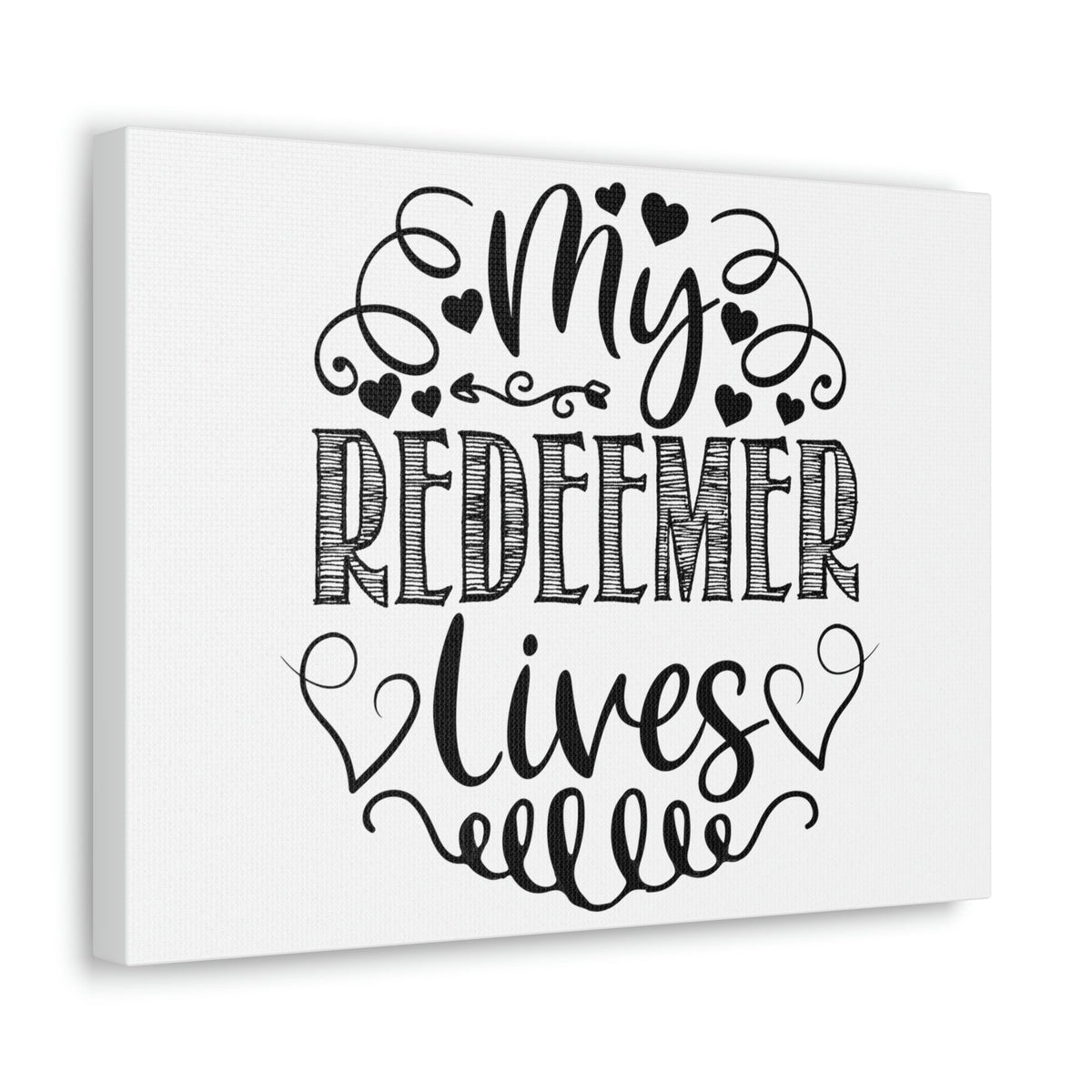 Scripture Walls Redeemer Lives Proverbs 19:25 Christian Wall Art Print Ready to Hang Unframed-Express Your Love Gifts