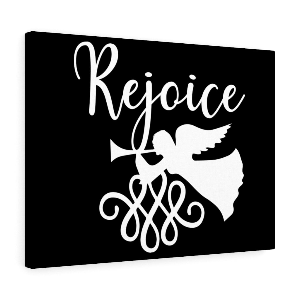 Scripture Walls Rejoice Bible Verse Canvas Christian Wall Art Ready to Hang Unframed-Express Your Love Gifts