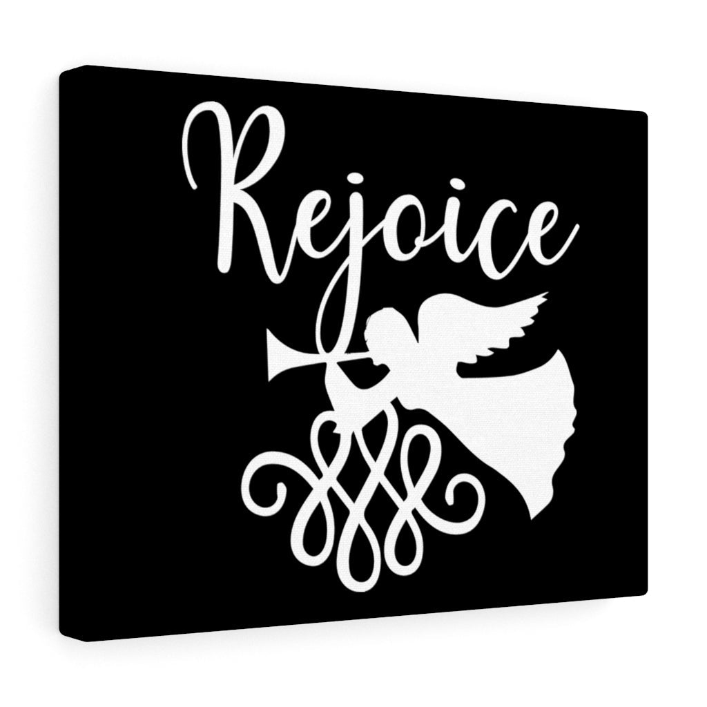Scripture Walls Rejoice Bible Verse Canvas Christian Wall Art Ready to Hang Unframed-Express Your Love Gifts