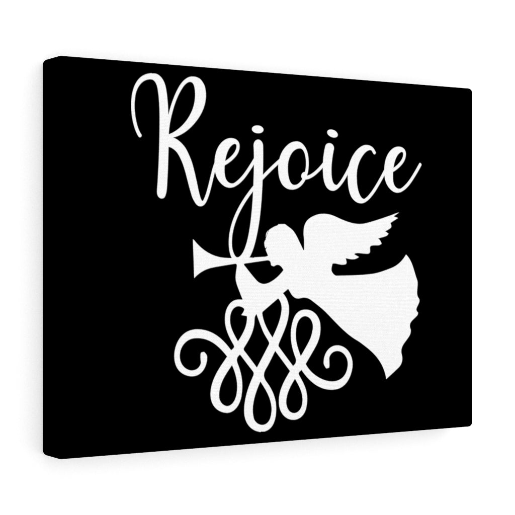 Scripture Walls Rejoice Bible Verse Canvas Christian Wall Art Ready to Hang Unframed-Express Your Love Gifts