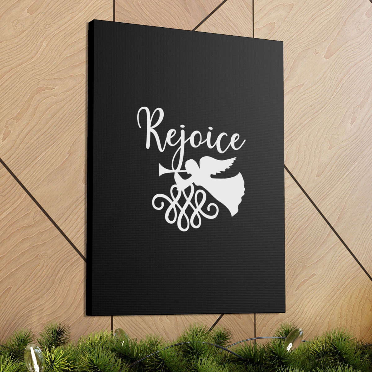 Scripture Walls Rejoice Deuteronomy 12:7 Christian Wall Art Bible Verse Print Ready to Hang Unframed-Express Your Love Gifts