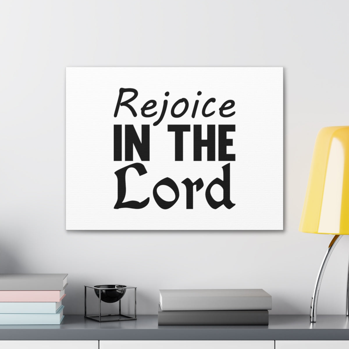 Scripture Walls Rejoice In The Lord Philippians 4:4 Christian Wall Art Bible Verse Print Ready to Hang Unframed-Express Your Love Gifts