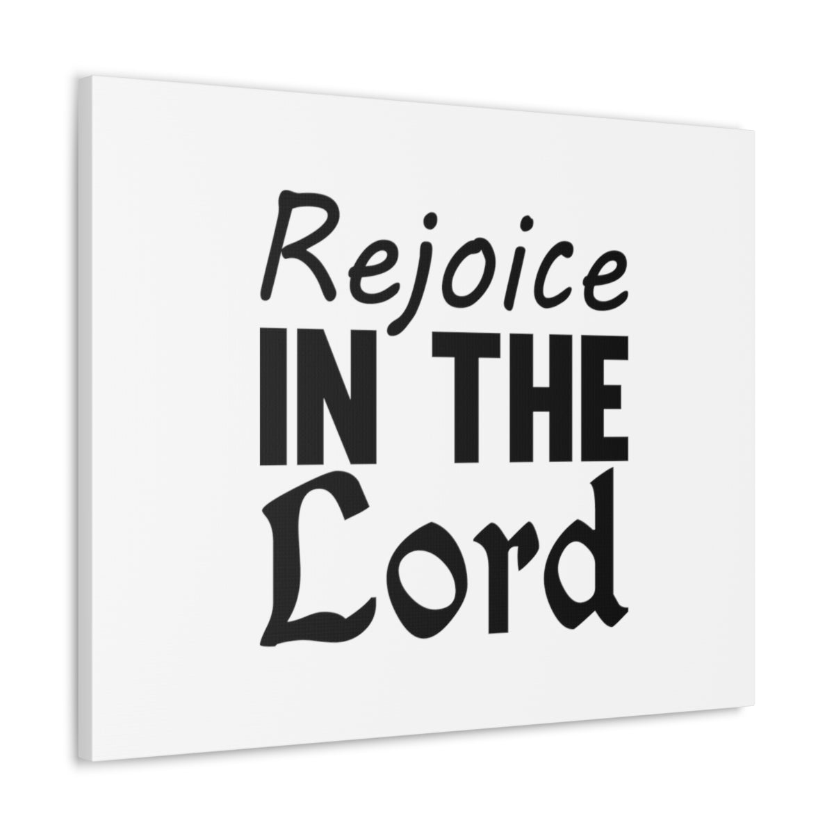 Scripture Walls Rejoice In The Lord Philippians 4:4 Christian Wall Art Bible Verse Print Ready to Hang Unframed-Express Your Love Gifts