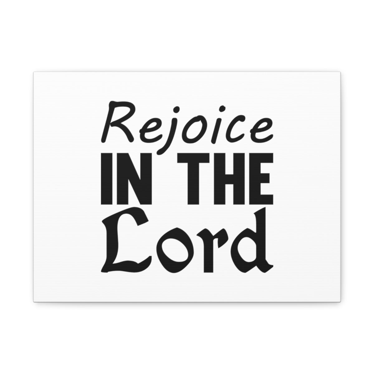 Scripture Walls Rejoice In The Lord Philippians 4:4 Christian Wall Art Bible Verse Print Ready to Hang Unframed-Express Your Love Gifts