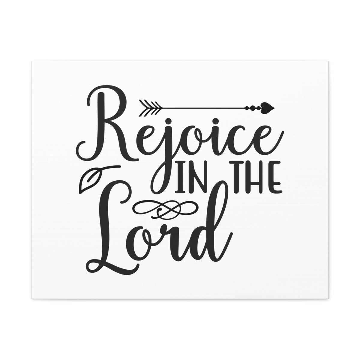 Scripture Walls Rejoice In The World Romans 12:12 Christian Wall Art Print Ready to Hang Unframed-Express Your Love Gifts