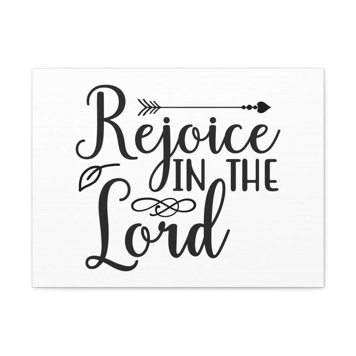 Scripture Walls Rejoice In The World Romans 12:12 Christian Wall Art Print Ready to Hang Unframed-Express Your Love Gifts