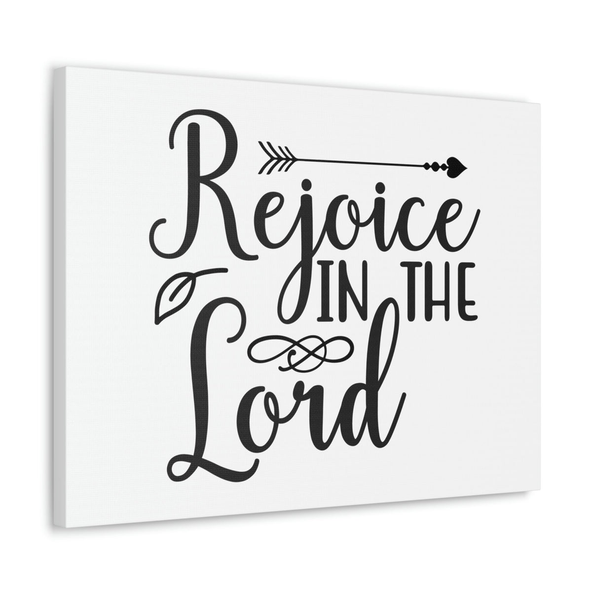 Scripture Walls Rejoice In The World Romans 12:12 Christian Wall Art Print Ready to Hang Unframed-Express Your Love Gifts