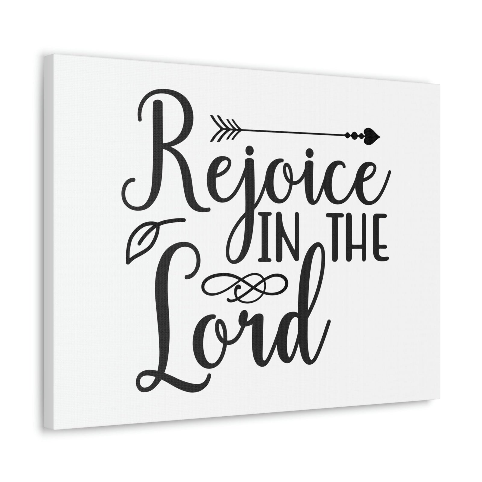 Scripture Walls Rejoice In The World Romans 12:12 Christian Wall Art Print Ready to Hang Unframed-Express Your Love Gifts