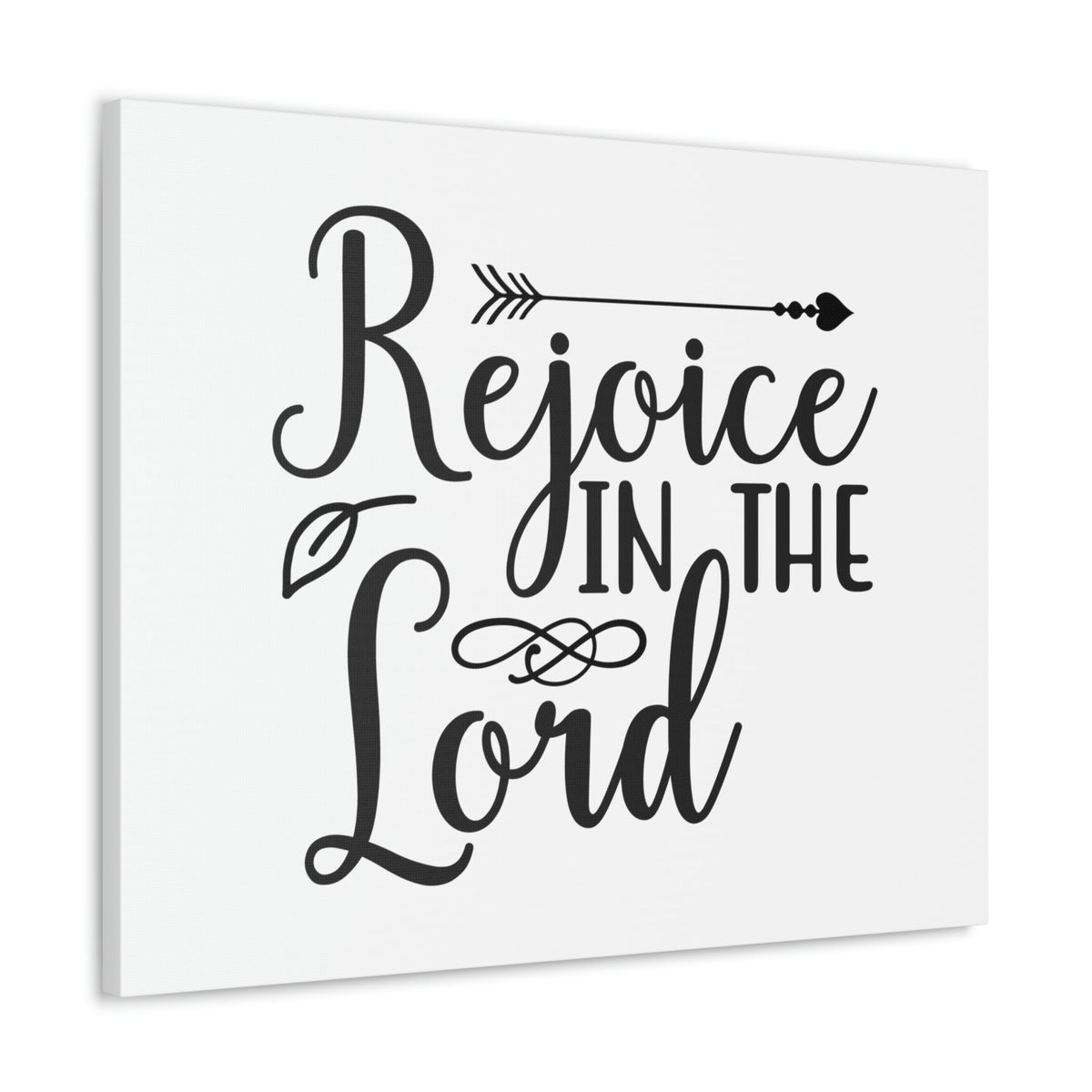 Scripture Walls Rejoice In The World Romans 12:12 Christian Wall Art Print Ready to Hang Unframed-Express Your Love Gifts