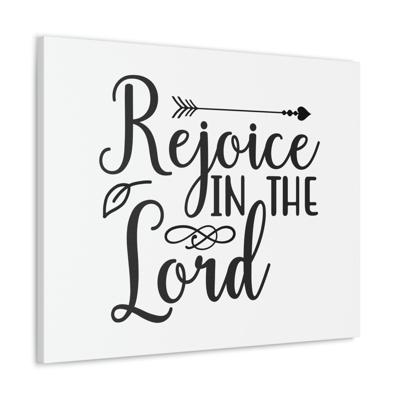 Scripture Walls Rejoice In The World Romans 12:12 Christian Wall Art Print Ready to Hang Unframed-Express Your Love Gifts
