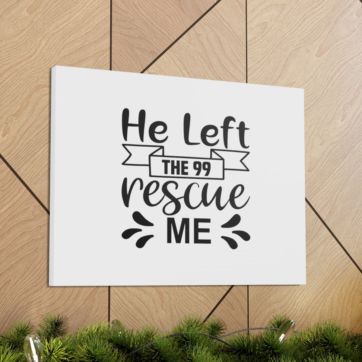Scripture Walls Rescue Me Jeremiah 20:13 Christian Wall Art Bible Verse Print Ready to Hang Unframed-Express Your Love Gifts