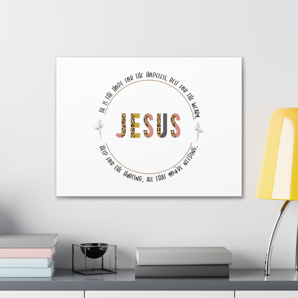 Scripture Walls Rest For The Weary Matthew 11:28 White Christian Wall Art Bible Verse Print Ready to Hang Unframed-Express Your Love Gifts