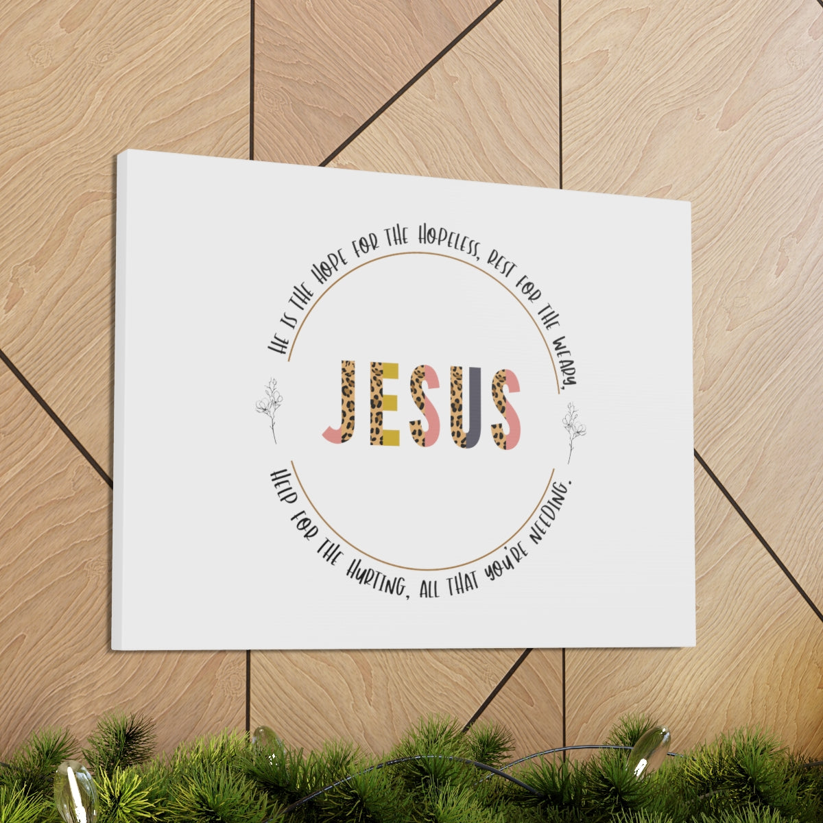 Scripture Walls Rest For The Weary Matthew 11:28 White Christian Wall Art Bible Verse Print Ready to Hang Unframed-Express Your Love Gifts