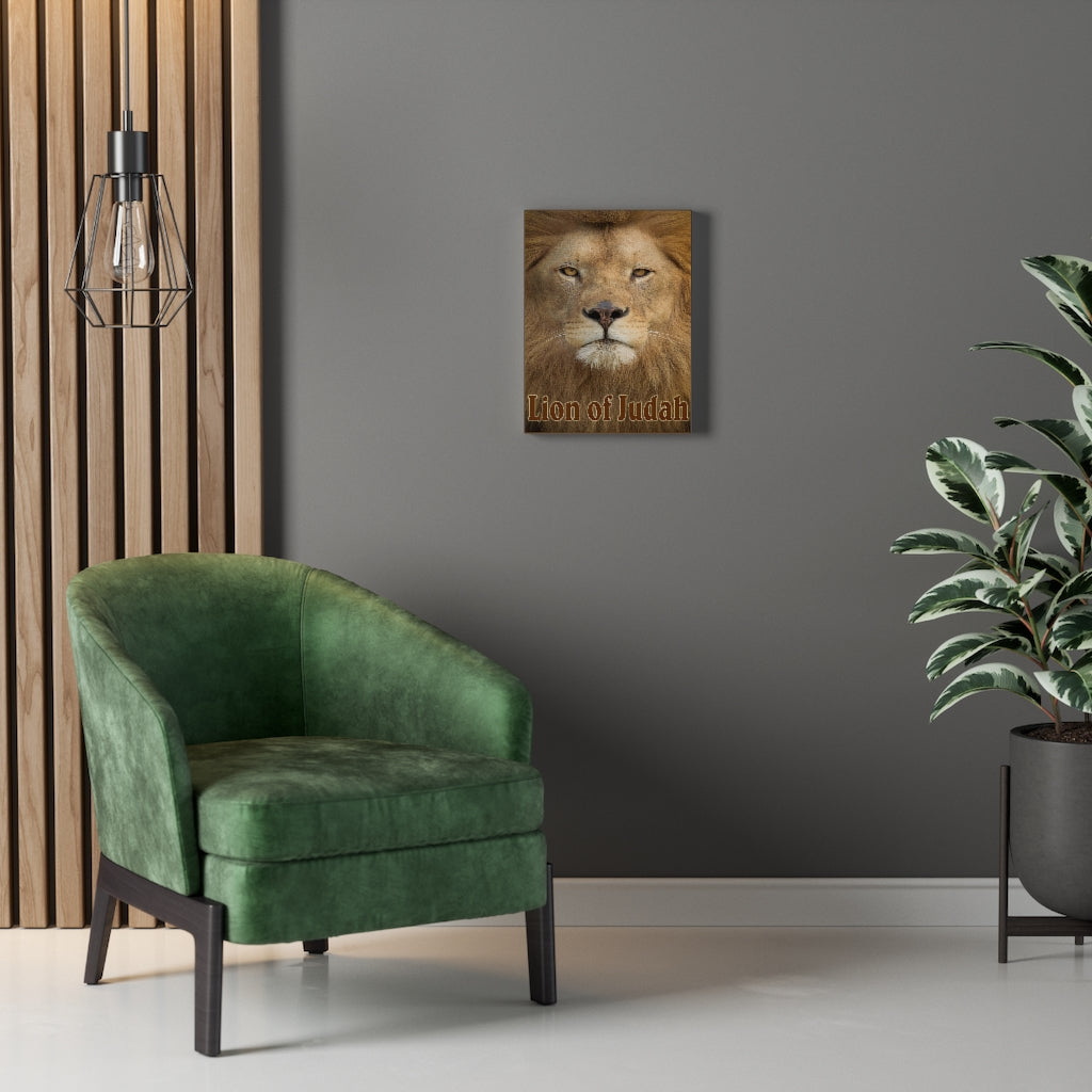 Scripture Walls Revelation 5:5 Lion of Judah Bible Verse Canvas Christian Wall Art Ready to Hang Unframed-Express Your Love Gifts