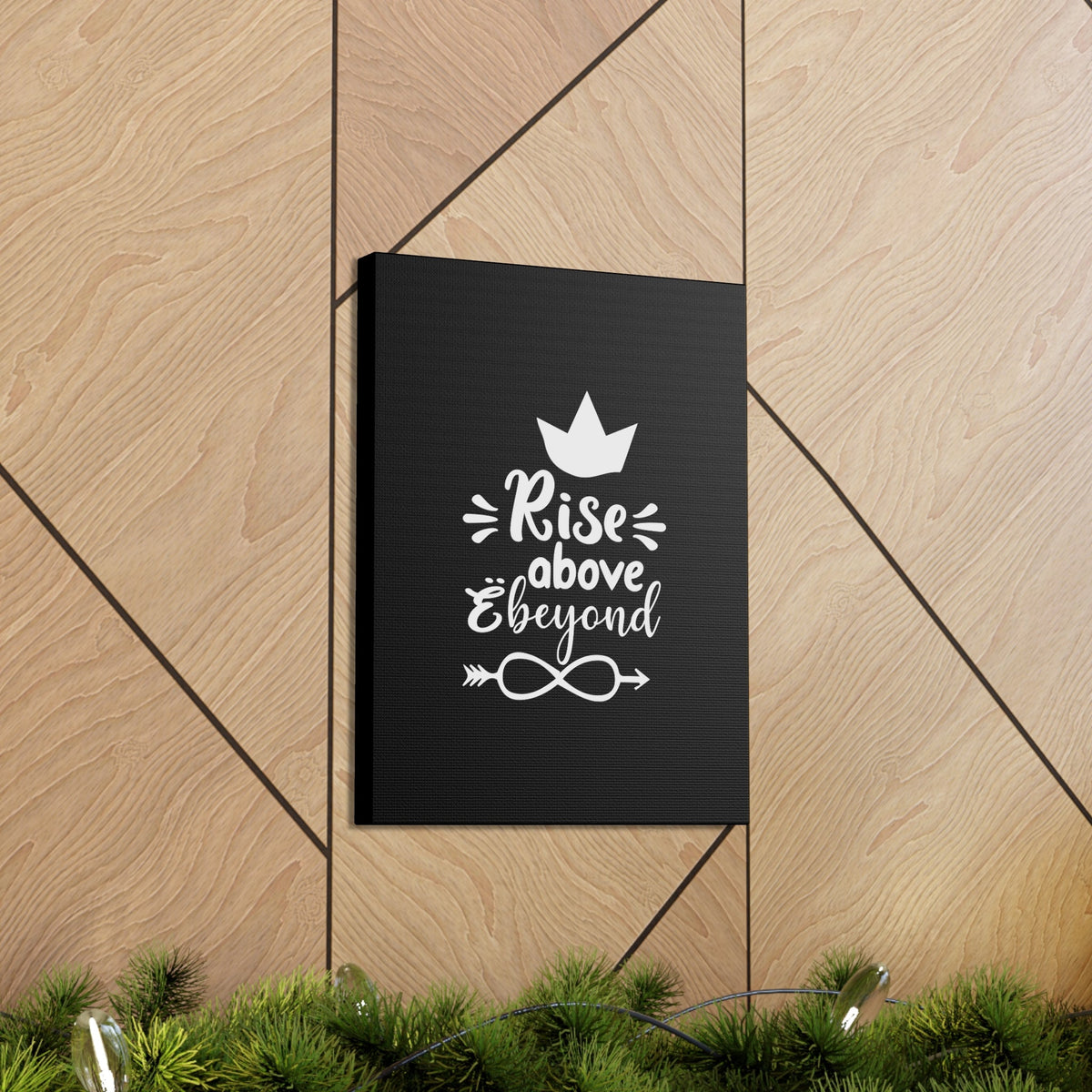 Scripture Walls Rise Above & Beyond Colossians 3:1 Christian Wall Art Bible Verse Print Ready to Hang Unframed-Express Your Love Gifts