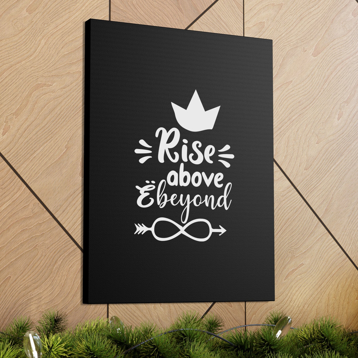 Scripture Walls Rise Above & Beyond Colossians 3:1 Christian Wall Art Bible Verse Print Ready to Hang Unframed-Express Your Love Gifts