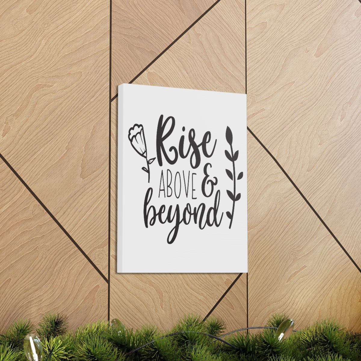 Scripture Walls Rise Above And Ephesians 2:10 Christian Wall Art Print Ready to Hang Unframed-Express Your Love Gifts