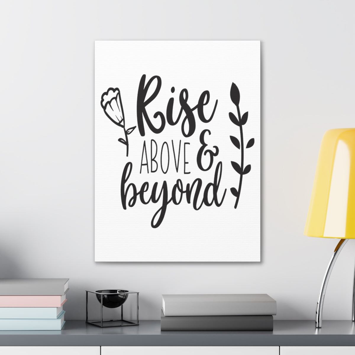Scripture Walls Rise Above And Ephesians 2:10 Christian Wall Art Print Ready to Hang Unframed-Express Your Love Gifts