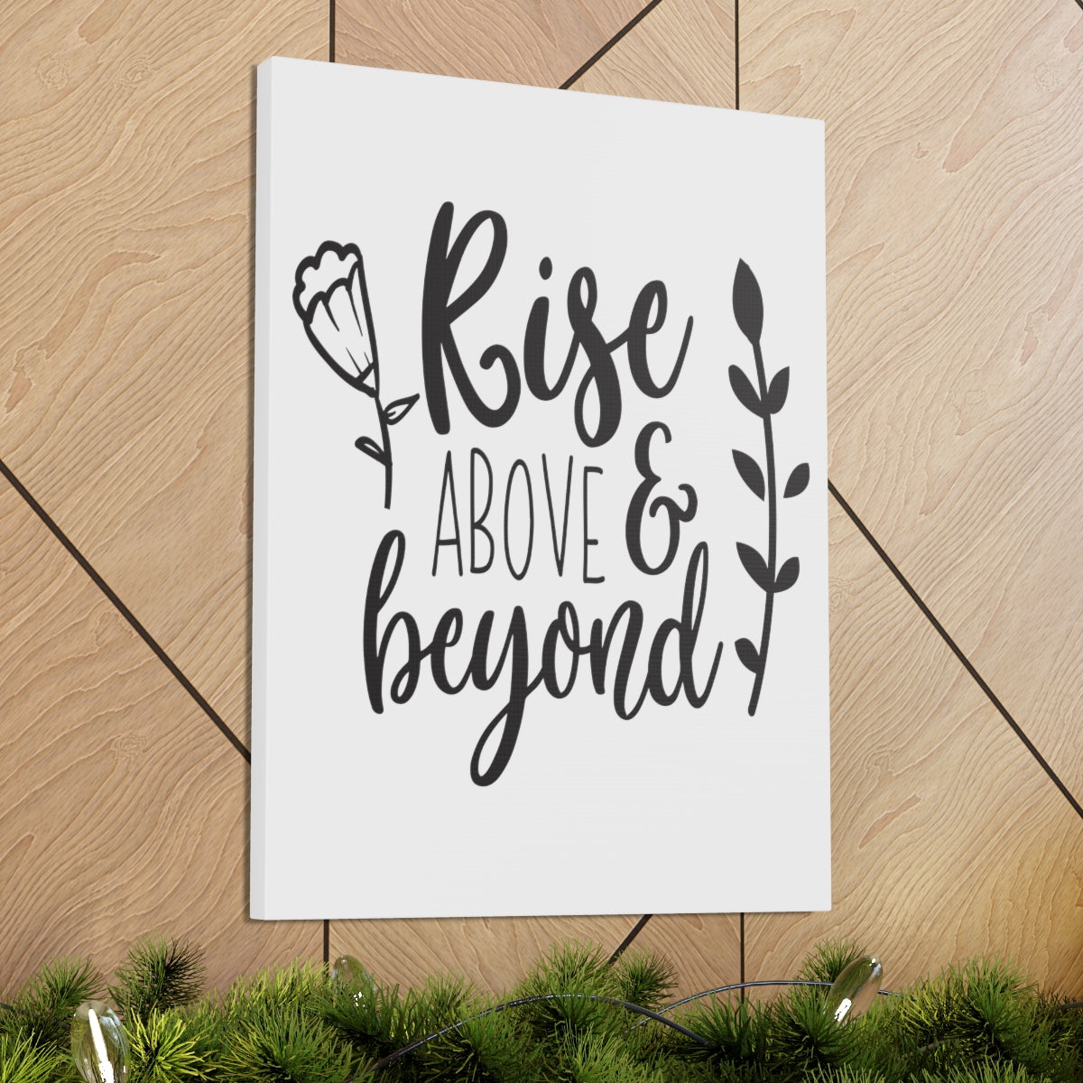 Scripture Walls Rise Above And Ephesians 2:10 Christian Wall Art Print Ready to Hang Unframed-Express Your Love Gifts