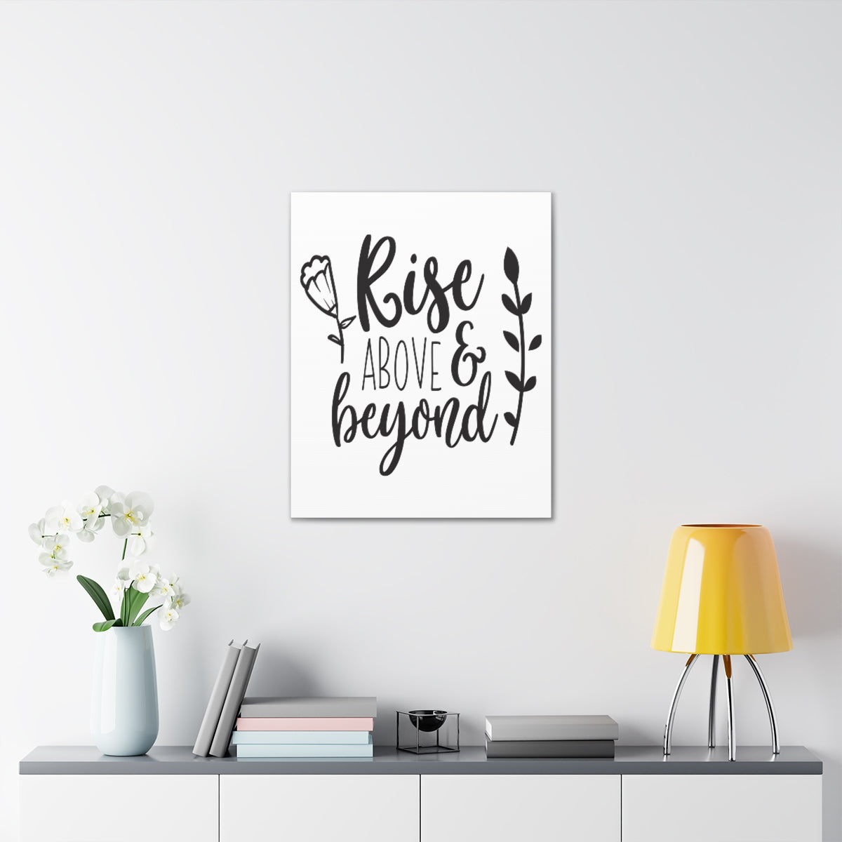 Scripture Walls Rise Above And Ephesians 2:10 Christian Wall Art Print Ready to Hang Unframed-Express Your Love Gifts
