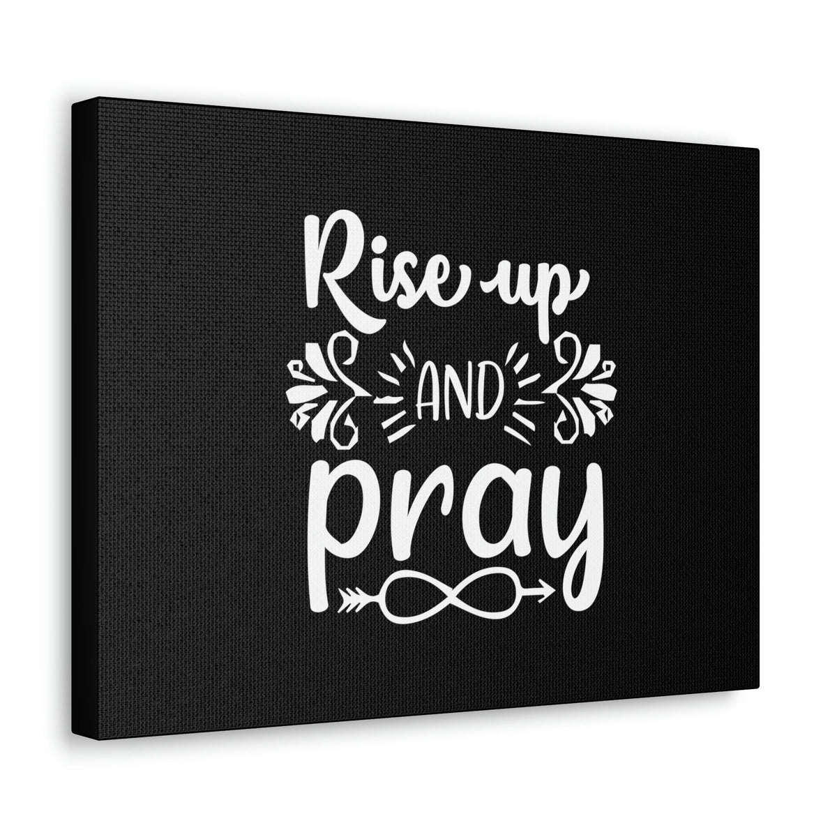 Scripture Walls Rise Up And Pray Mark 1:35 Infinity Christian Wall Art Bible Verse Print Ready to Hang Unframed-Express Your Love Gifts
