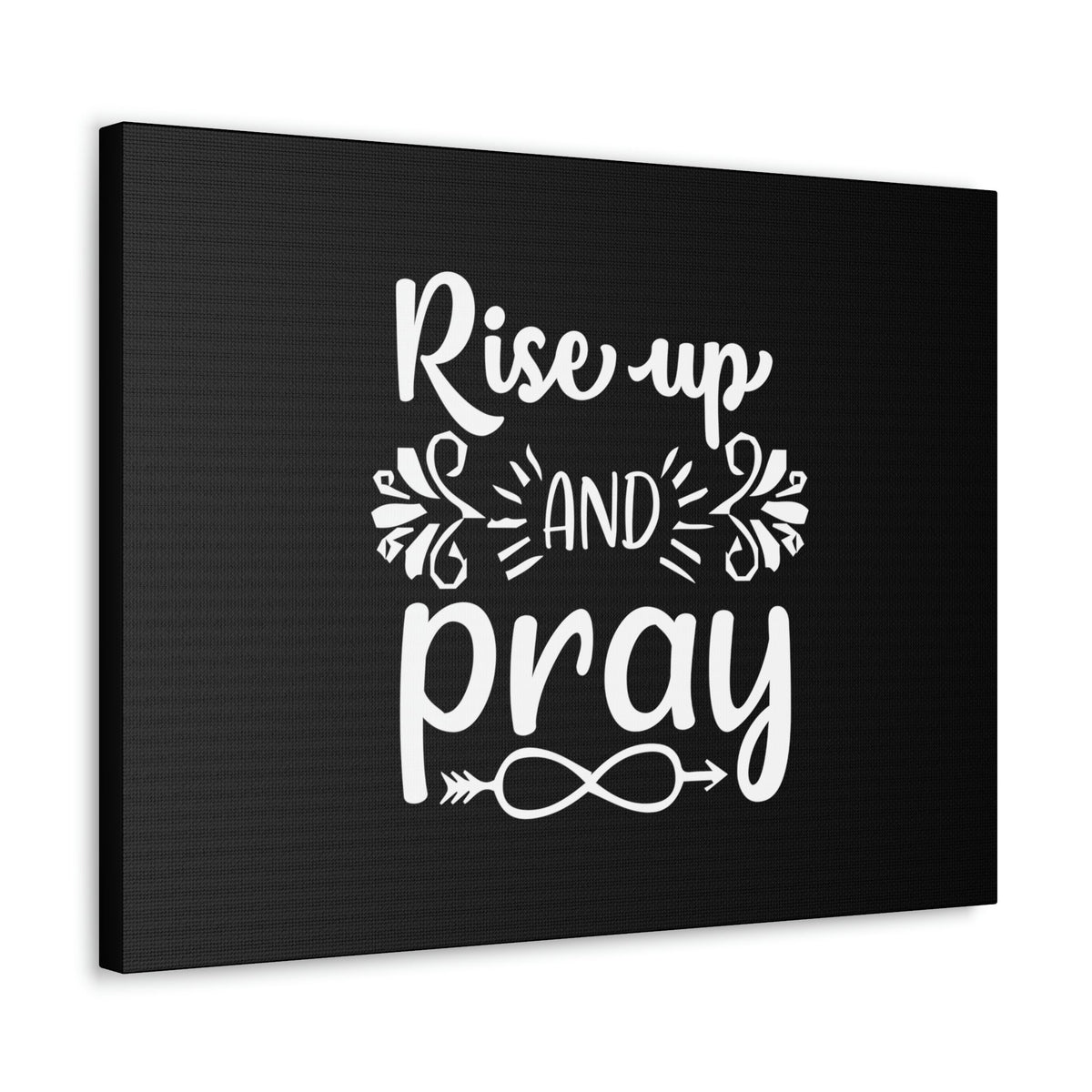 Scripture Walls Rise Up And Pray Mark 1:35 Infinity Christian Wall Art Bible Verse Print Ready to Hang Unframed-Express Your Love Gifts