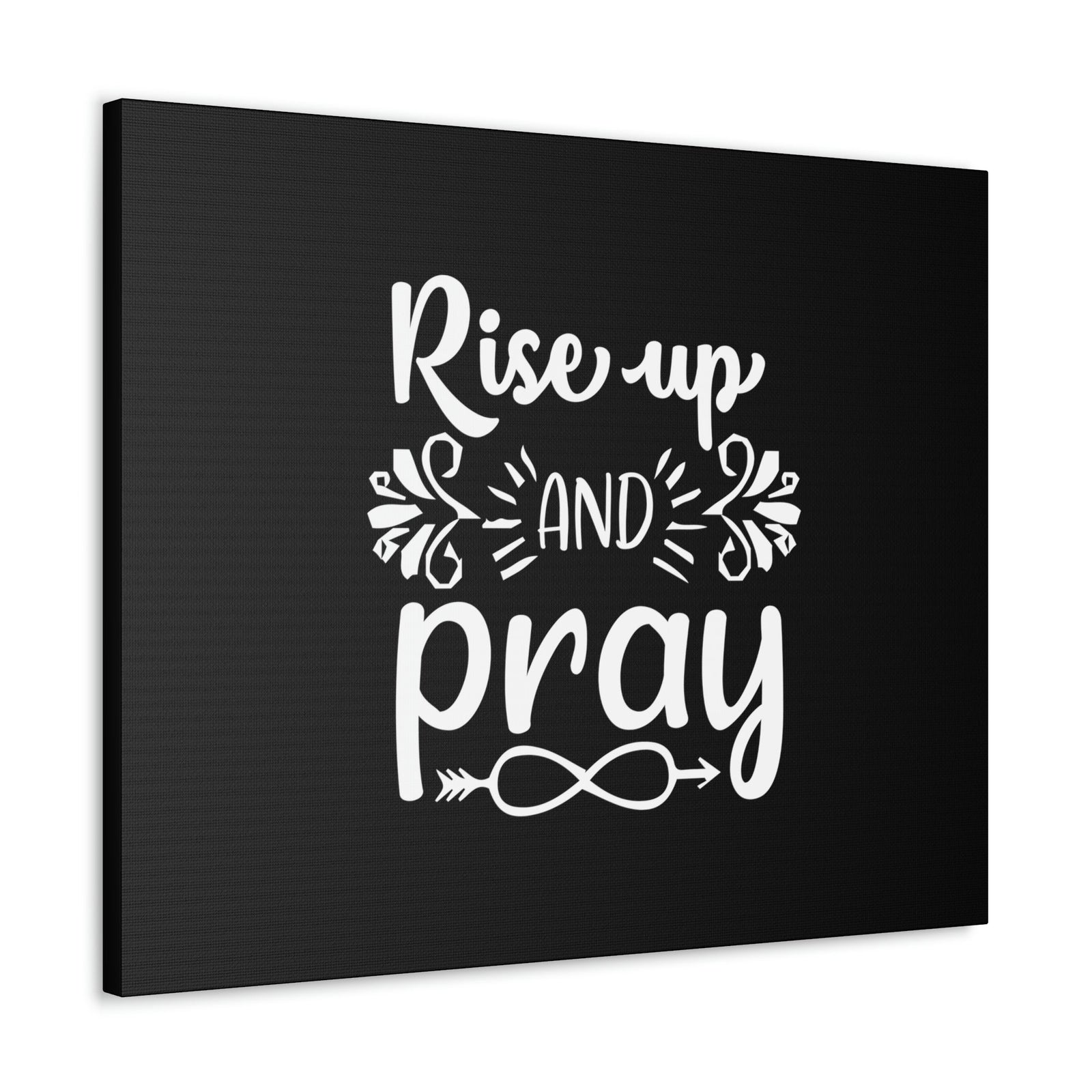 Scripture Walls Rise Up And Pray Mark 1:35 Infinity Christian Wall Art Bible Verse Print Ready to Hang Unframed-Express Your Love Gifts