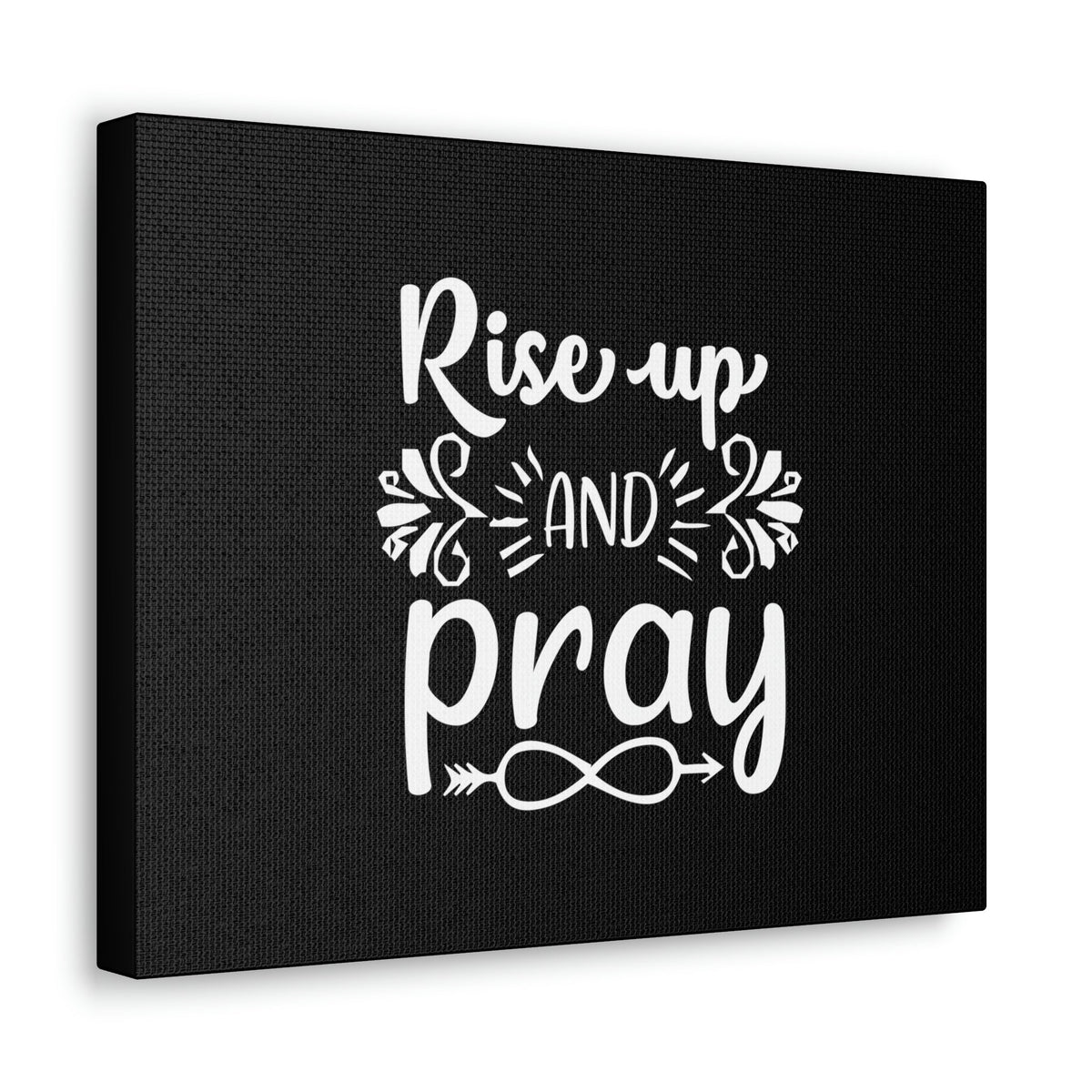 Scripture Walls Rise Up And Pray Mark 1:35 Infinity Christian Wall Art Bible Verse Print Ready to Hang Unframed-Express Your Love Gifts
