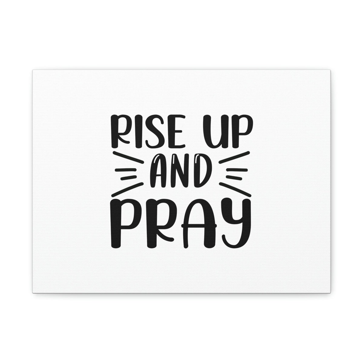 Scripture Walls Rise Up And Pray Matthew 26:41 Rays Christian Wall Art Bible Verse Print Ready to Hang Unframed-Express Your Love Gifts