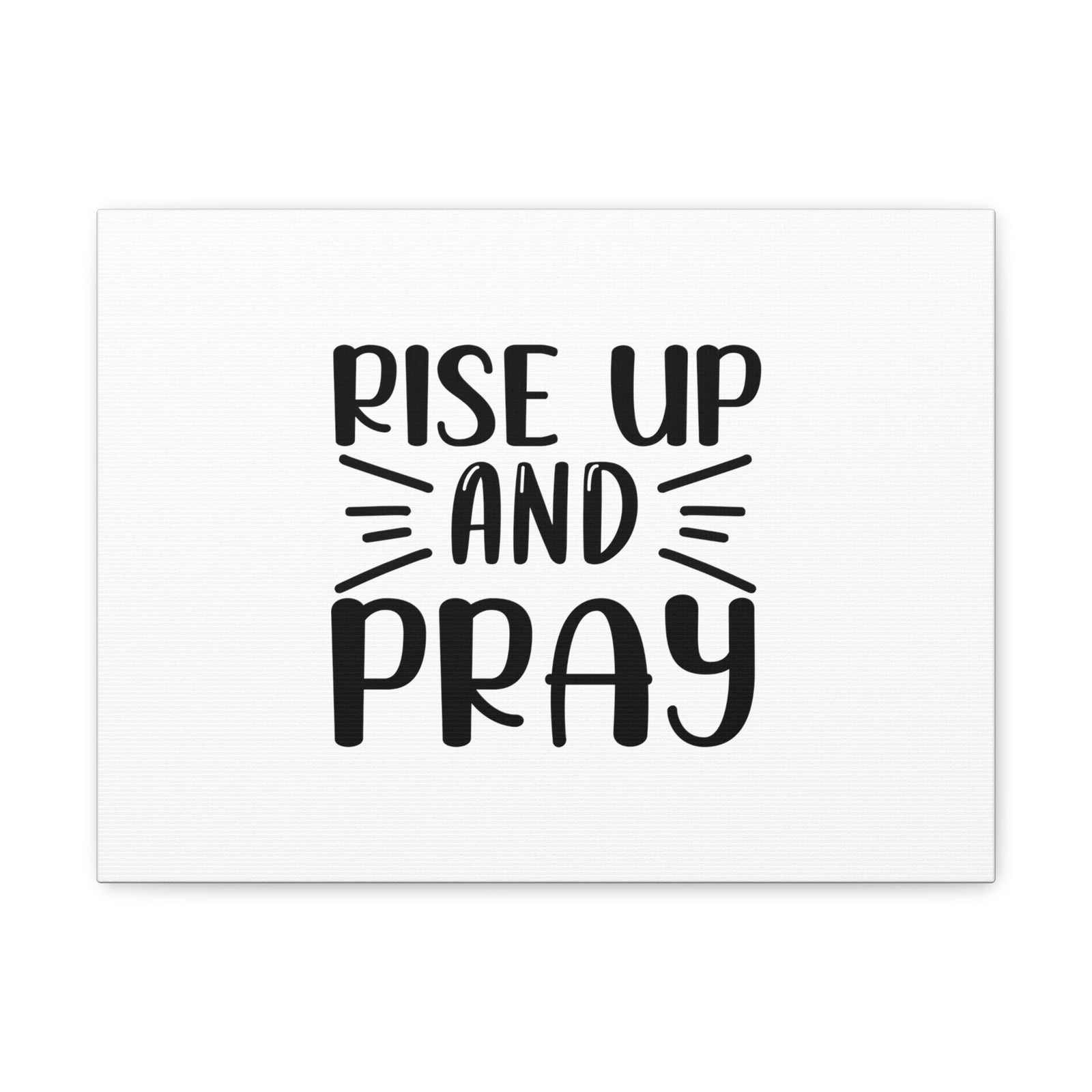 Scripture Walls Rise Up And Pray Matthew 26:41 Rays Christian Wall Art Bible Verse Print Ready to Hang Unframed-Express Your Love Gifts