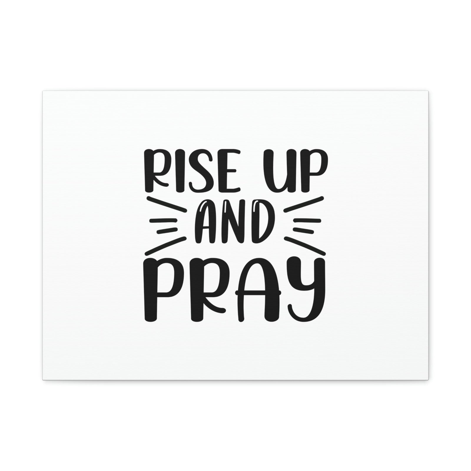 Scripture Walls Rise Up And Pray Matthew 26:41 Rays Christian Wall Art Bible Verse Print Ready to Hang Unframed-Express Your Love Gifts