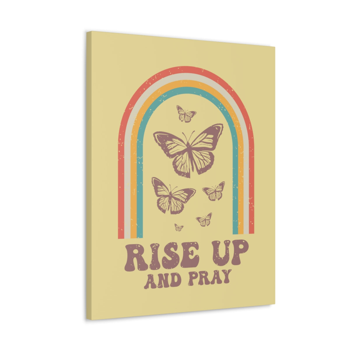 Scripture Walls Rise Up Butterfly Micah 7:8 Christian Wall Art Bible Verse Print Ready to Hang Unframed-Express Your Love Gifts