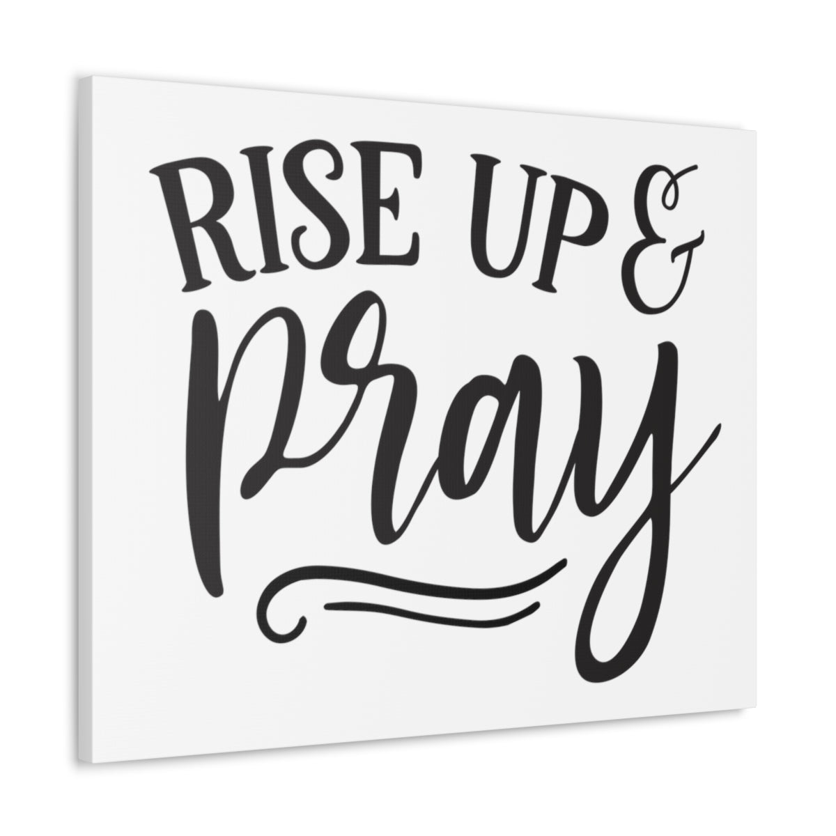 Scripture Walls Rise Up Pray Line Isaiah 33:2 Christian Wall Art Print Ready to Hang Unframed-Express Your Love Gifts