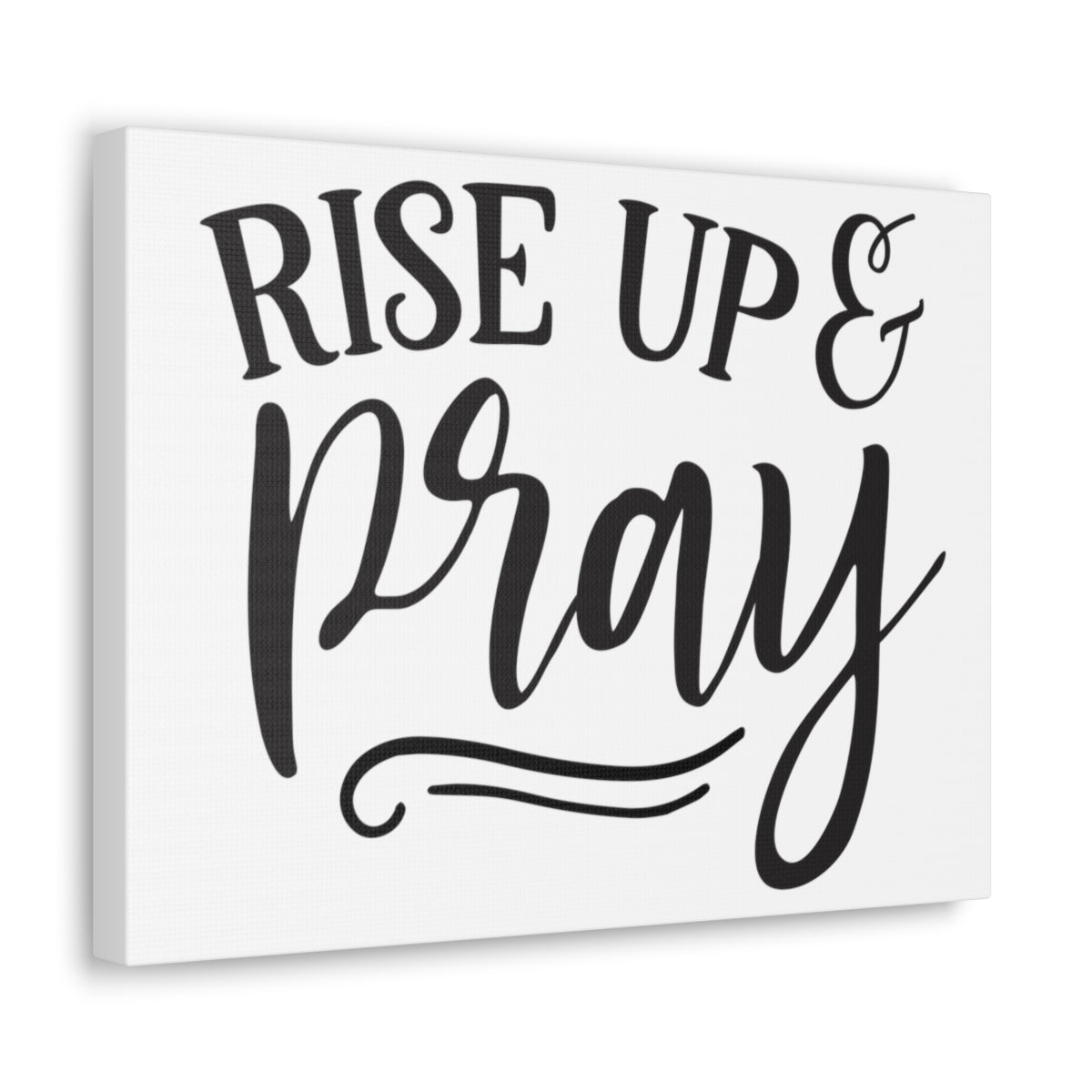Scripture Walls Rise Up Pray Line Isaiah 33:2 Christian Wall Art Print Ready to Hang Unframed-Express Your Love Gifts