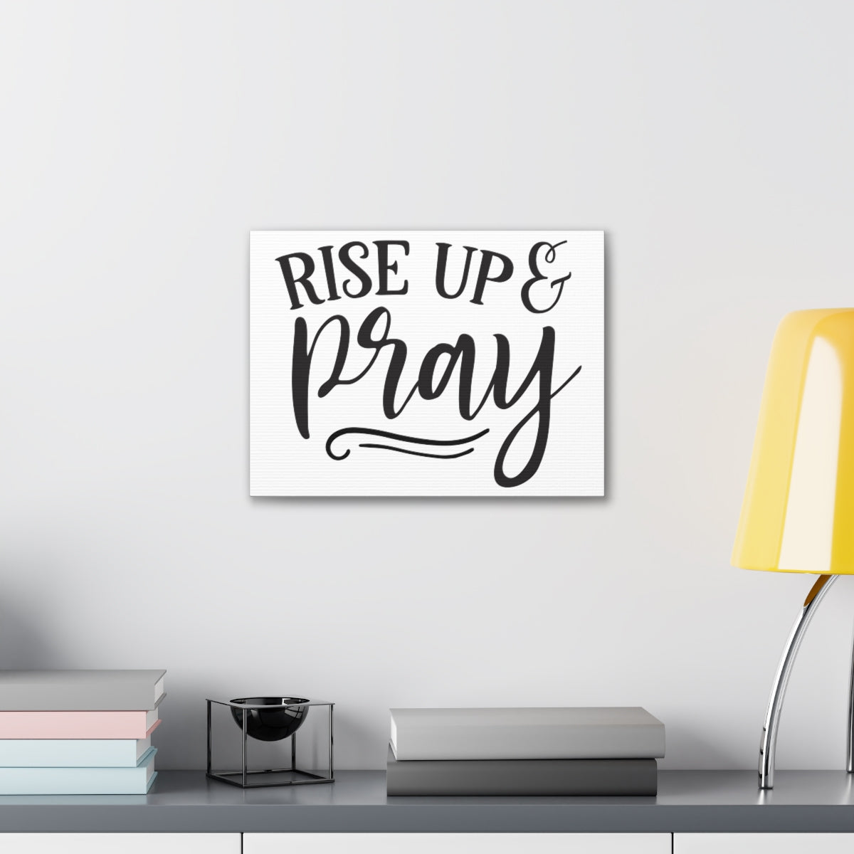 Scripture Walls Rise Up Pray Line Isaiah 33:2 Christian Wall Art Print Ready to Hang Unframed-Express Your Love Gifts