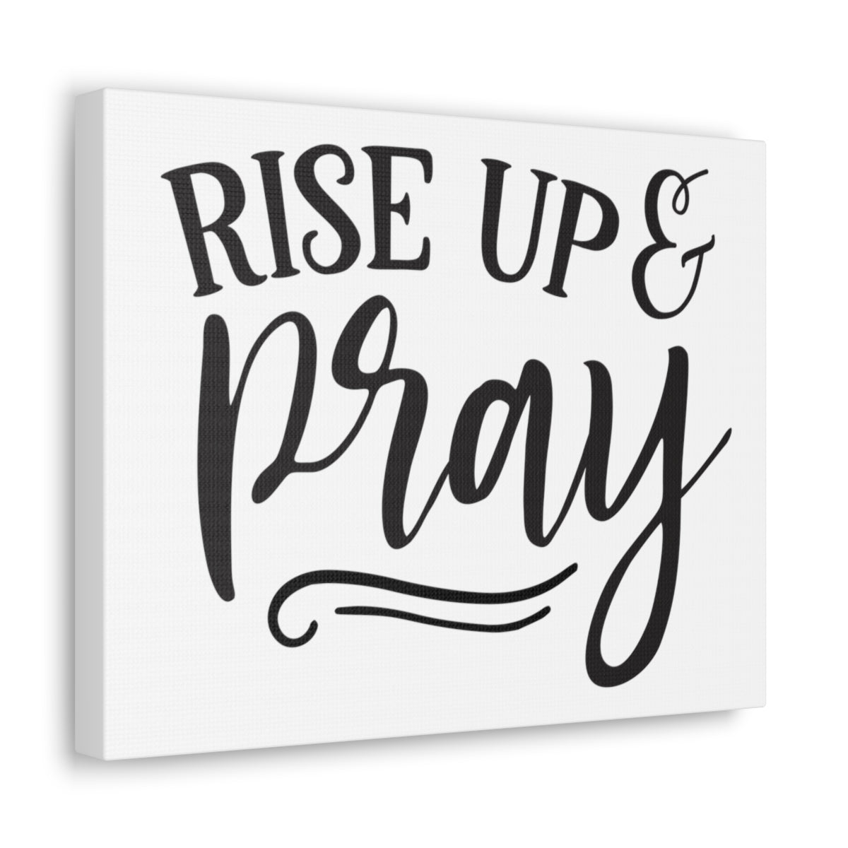 Scripture Walls Rise Up Pray Line Isaiah 33:2 Christian Wall Art Print Ready to Hang Unframed-Express Your Love Gifts
