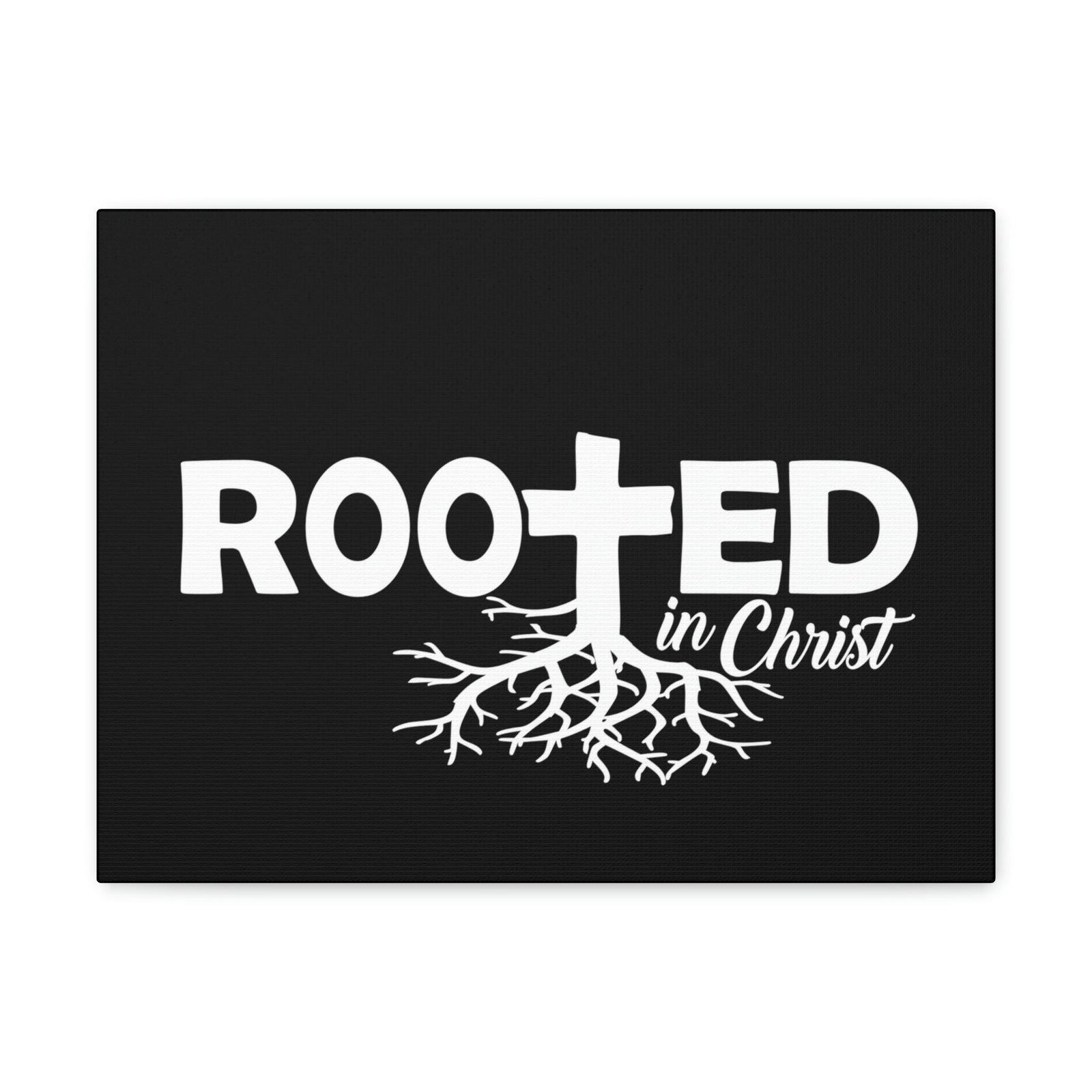 Scripture Walls Rooted In Christ Colossians 2:7 Christian Wall Art Print Ready to Hang Unframed-Express Your Love Gifts