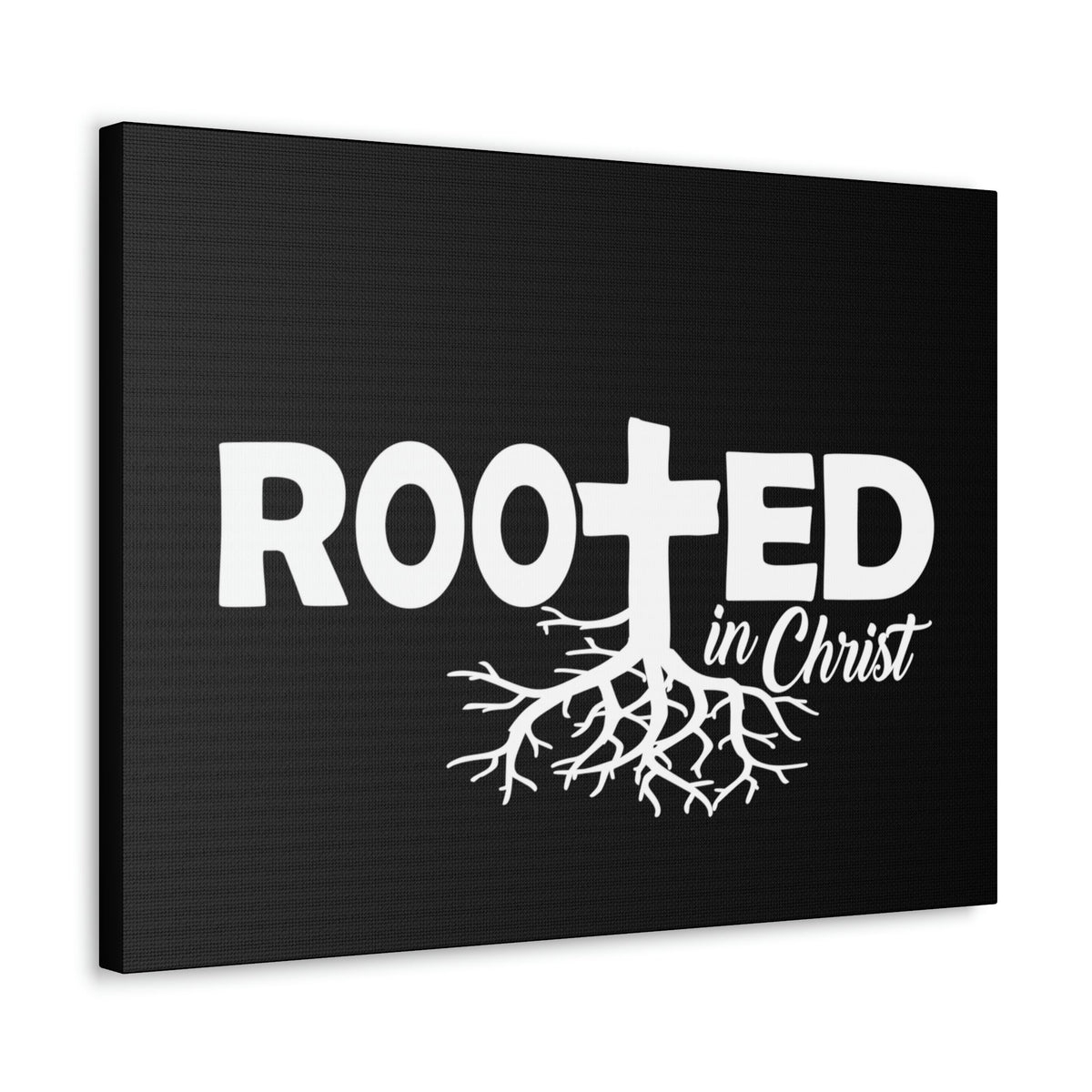 Scripture Walls Rooted In Christ Colossians 2:7 Christian Wall Art Print Ready to Hang Unframed-Express Your Love Gifts