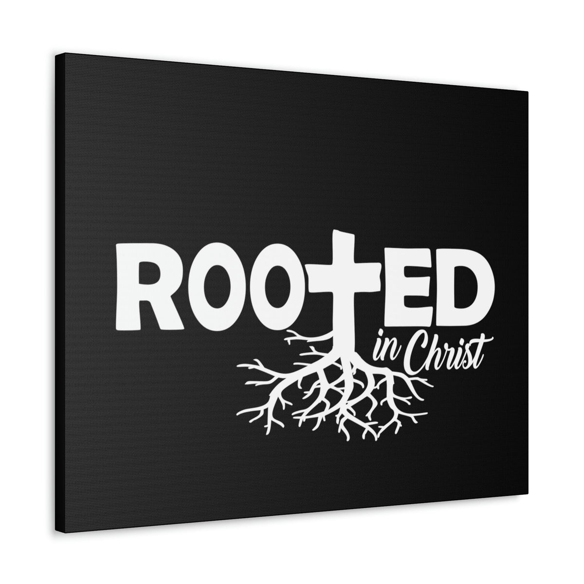 Scripture Walls Rooted In Christ Colossians 2:7 Christian Wall Art Print Ready to Hang Unframed-Express Your Love Gifts