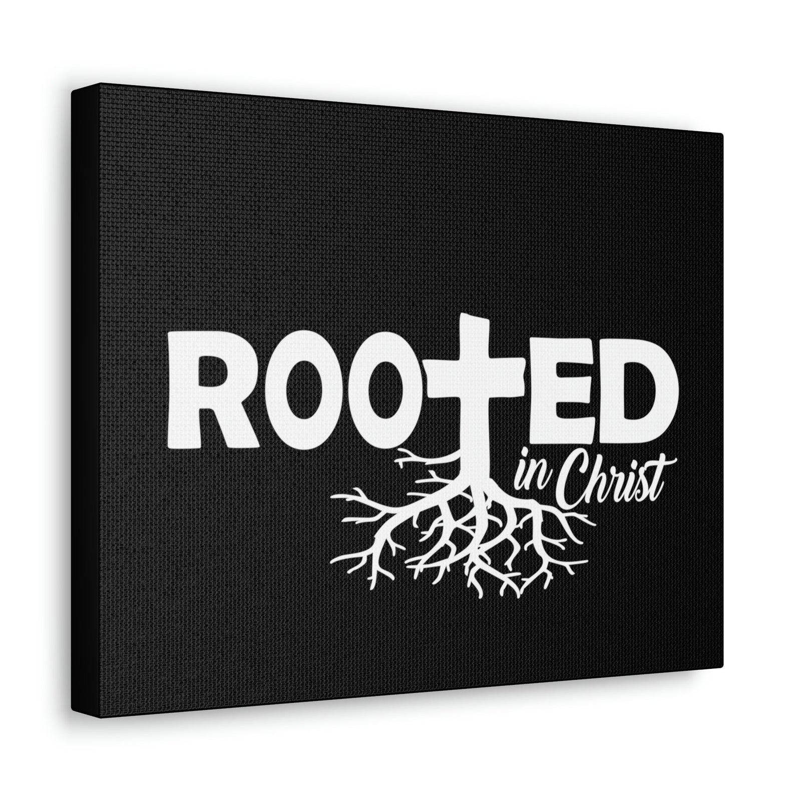 Scripture Walls Rooted In Christ Colossians 2:7 Christian Wall Art Print Ready to Hang Unframed-Express Your Love Gifts